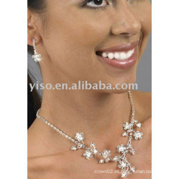 Conjunto de joyas de diamantes de cuento de hadas